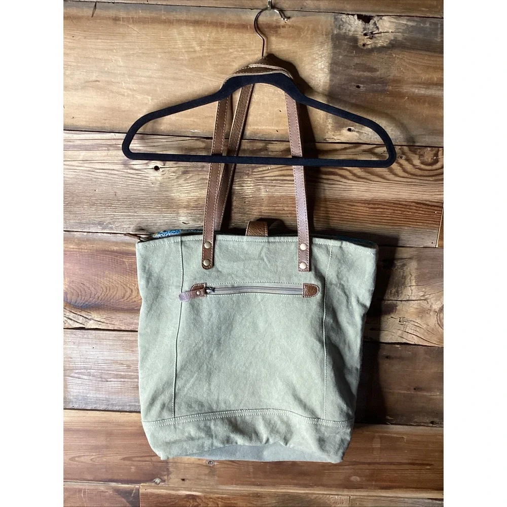 Myra Bag Tangerine Tote S-3942 Yellowstone Western Rustic Weekender Large
